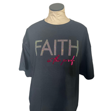 Load image into Gallery viewer, Faith is the Proof Rhinestone and Vinyl (Crew Neck)
