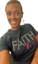 Load image into Gallery viewer, Faith is the Proof Rhinestone and Vinyl (Crew Neck)
